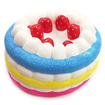 25*25*13.5cm Oversized Three layer strawberry cake Squishy Slow rebound Decompression toys for kids,adult AZ12218