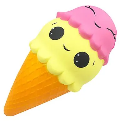 29*15*15cm Oversized smiley ice cream Squishy Slow rebound Decompression toys ?for kids,adult AZ14054