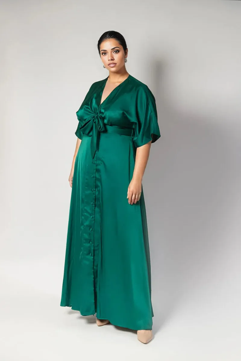 Angelika Dress Emerald