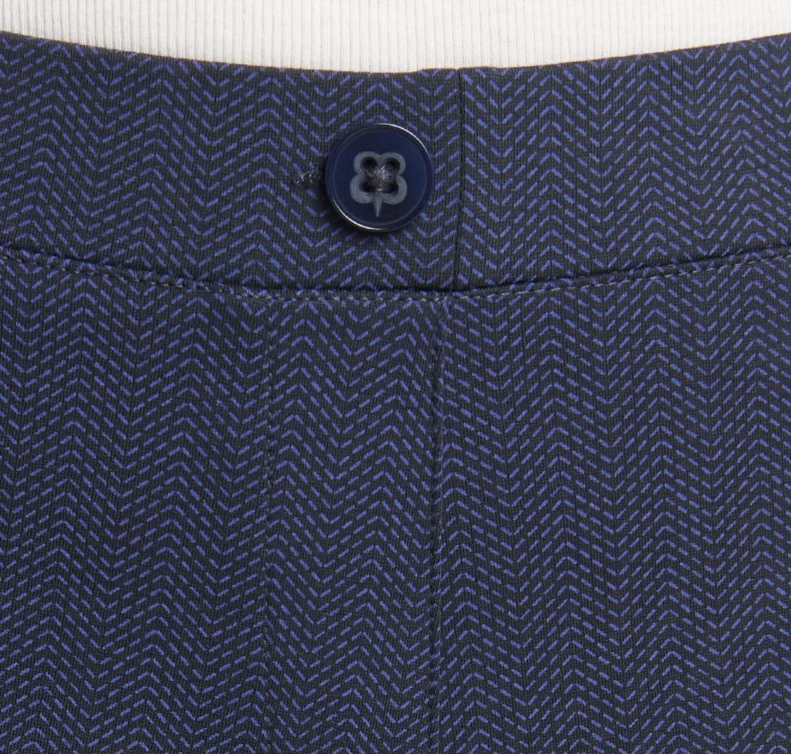 Boot-Cut | Two-Pocket Dress Pant Yoga Pants (Spectrum Dashed Herringbone)