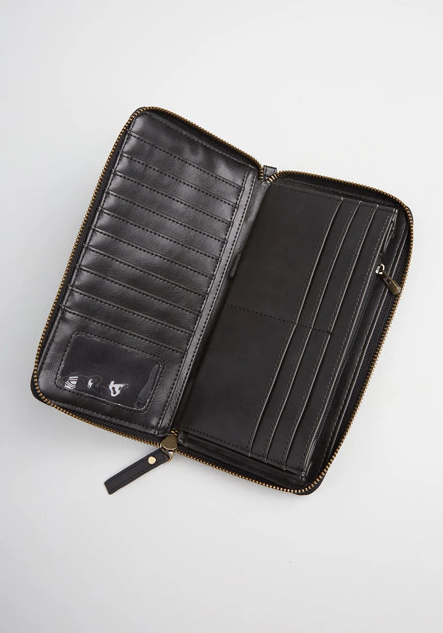 Camp Director Zip Wallet