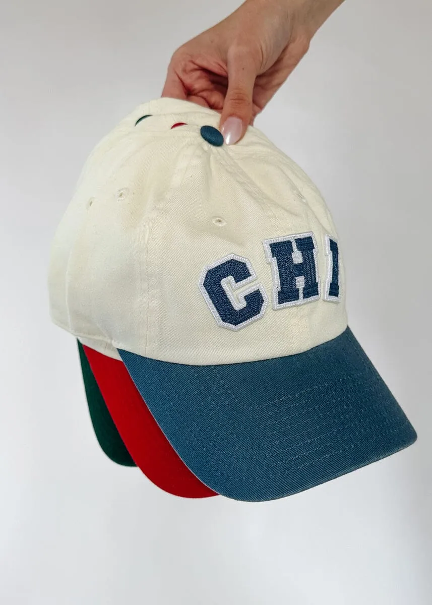 Chainstitch Chi 2-Tone Baseball Cap - Breaker Blue