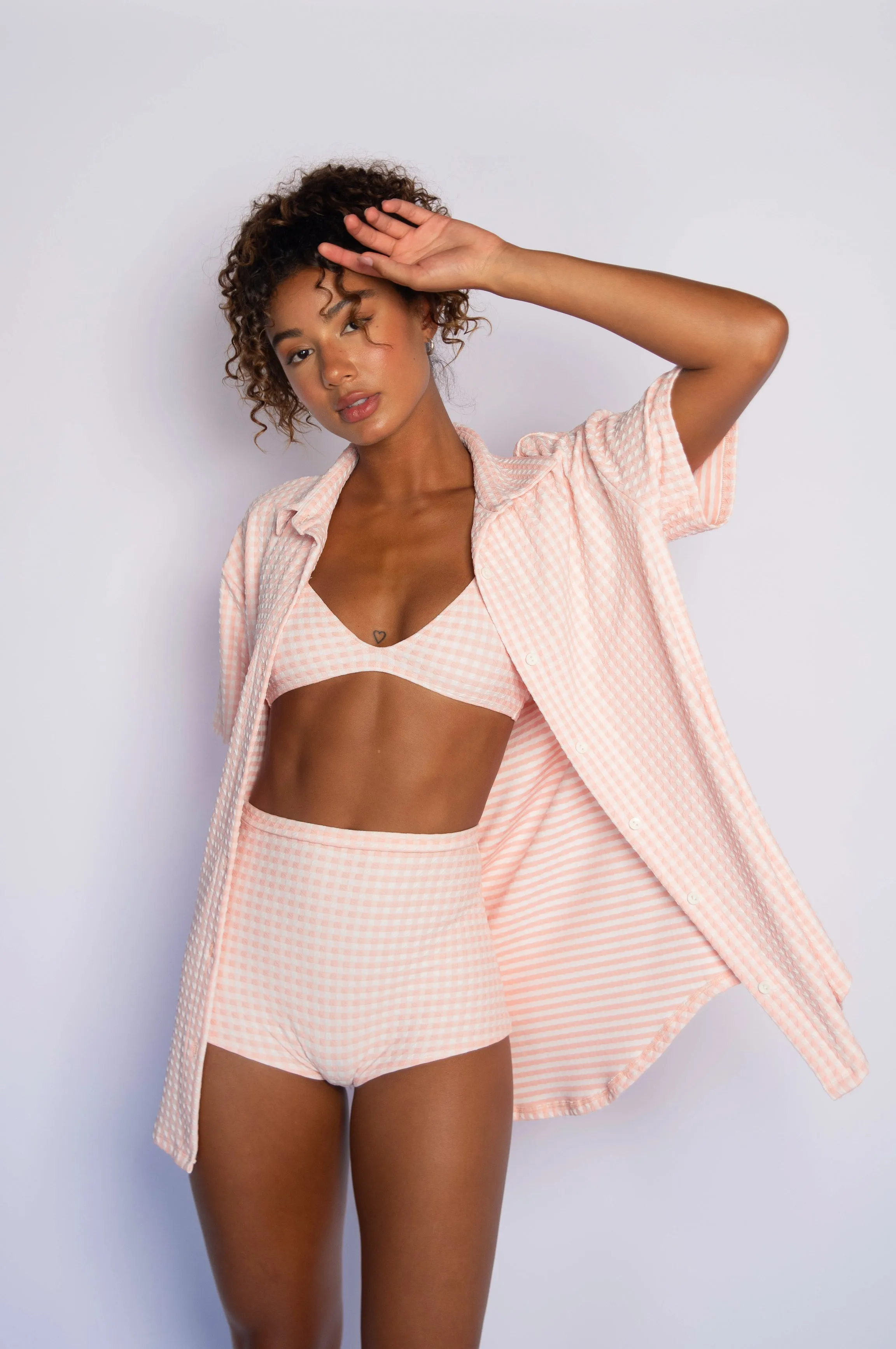 Chase Button Down Jacquard - Bisou
