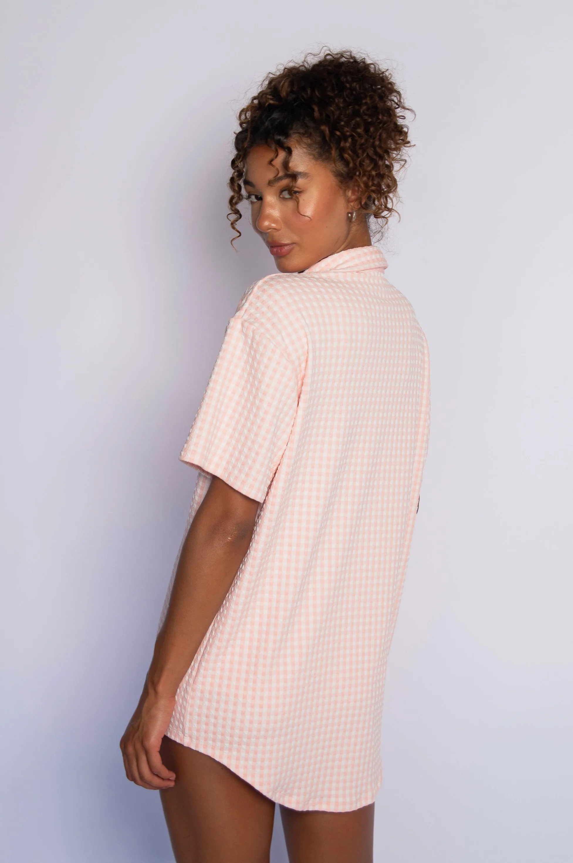 Chase Button Down Jacquard - Bisou