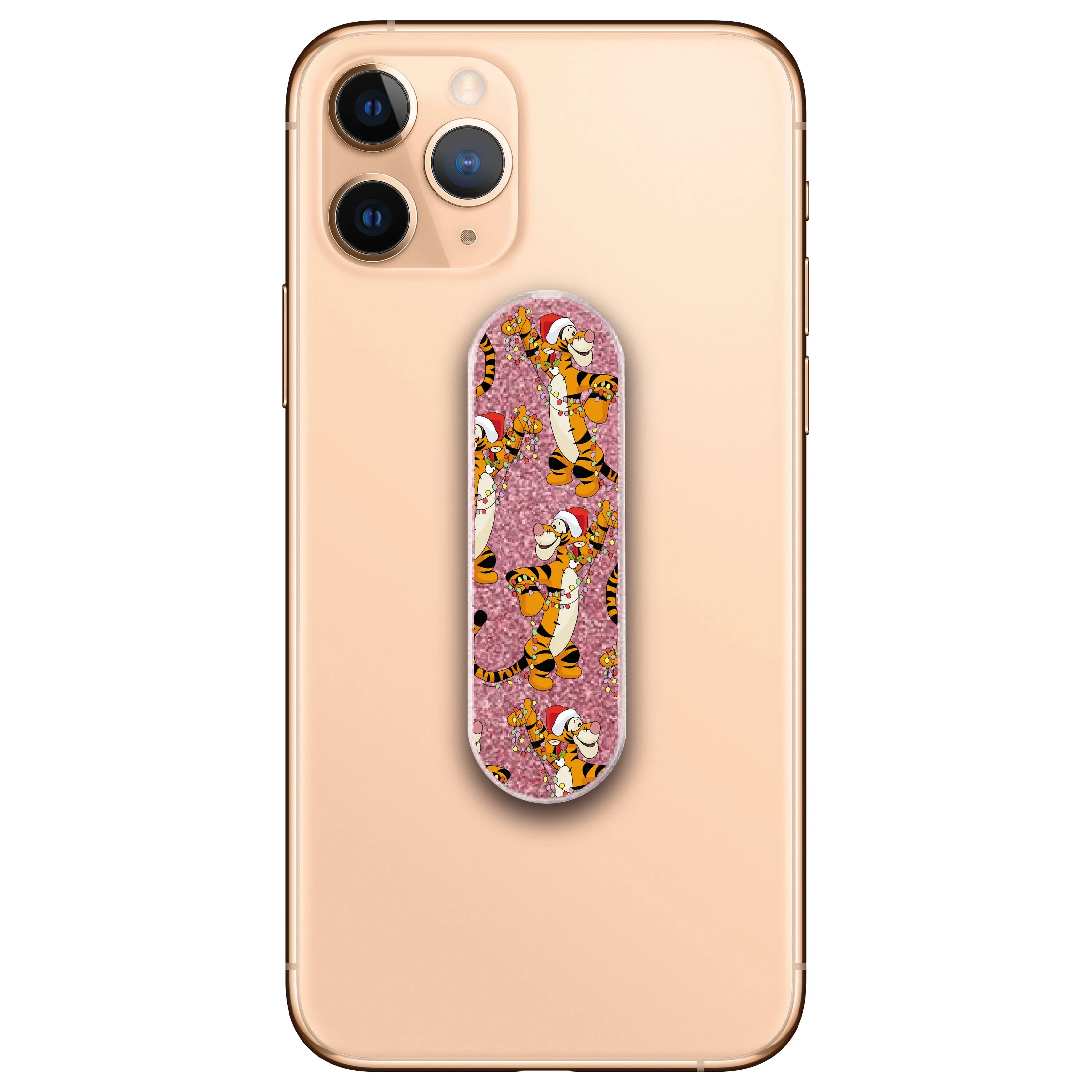 Christmas Tigger Glitter Phone Loop