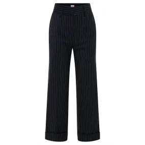Coco Marine Stripe Pant - Navy