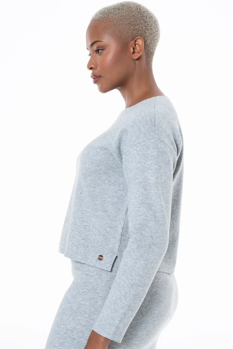 Crew Neck Jersey _ 145677 _ Grey