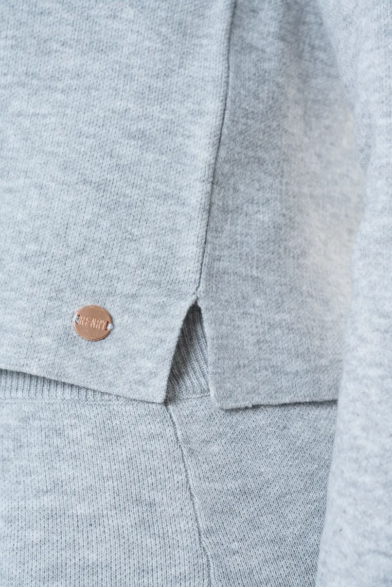Crew Neck Jersey _ 145677 _ Grey
