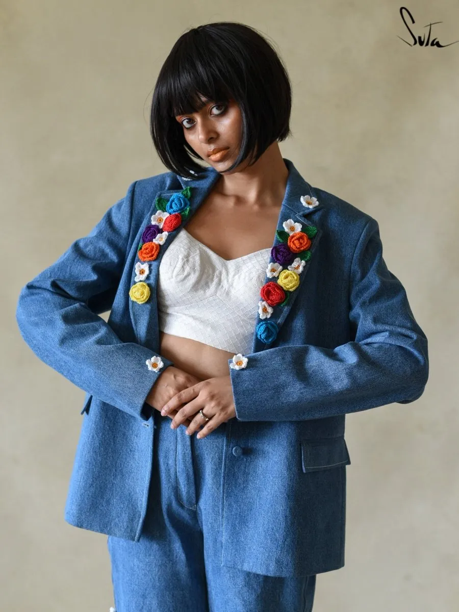 Denim Blooms