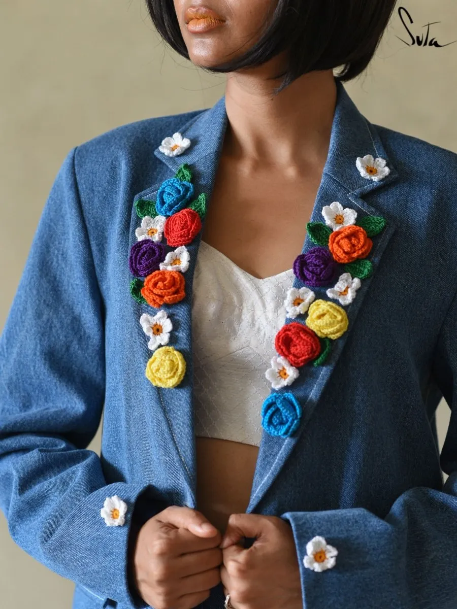 Denim Blooms