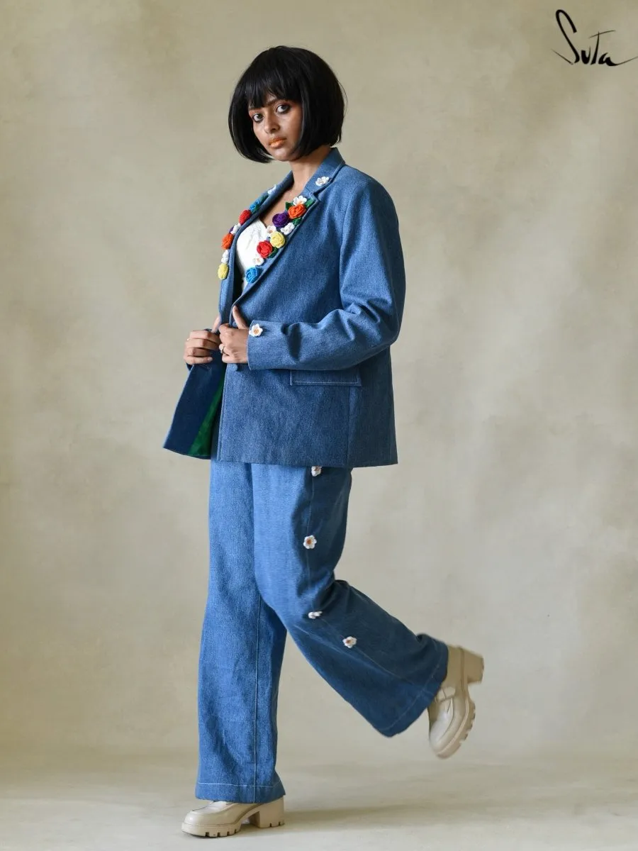 Denim Blooms