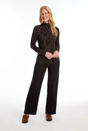 FDJ Olivia Pintuck Wide Leg