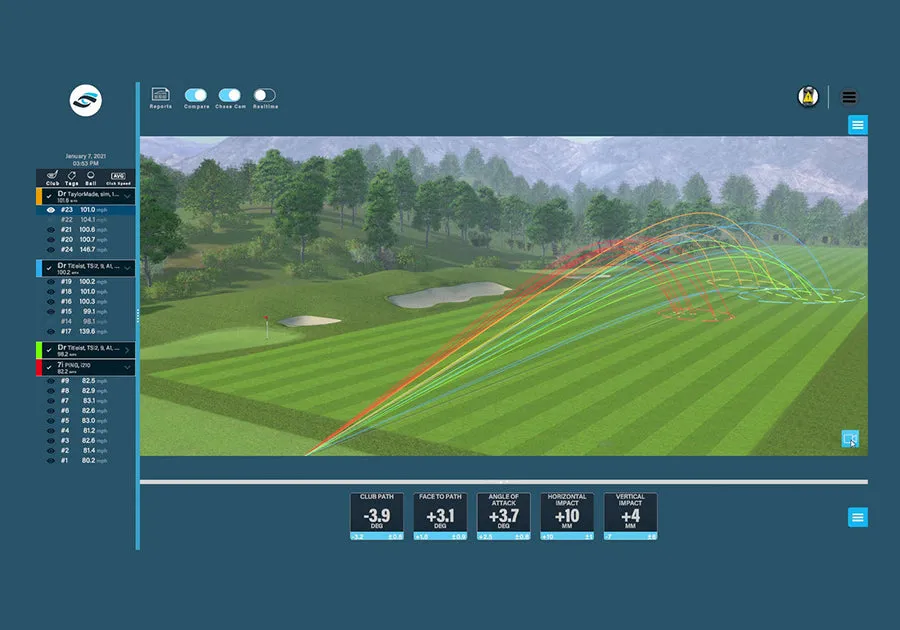 Foresight Sports GC3 Sim-In-A-Box Birdie PLUS Golf Simulator Package