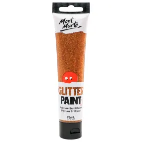 Glitter Paint 75ml (2.5 US fl.oz) - Orange