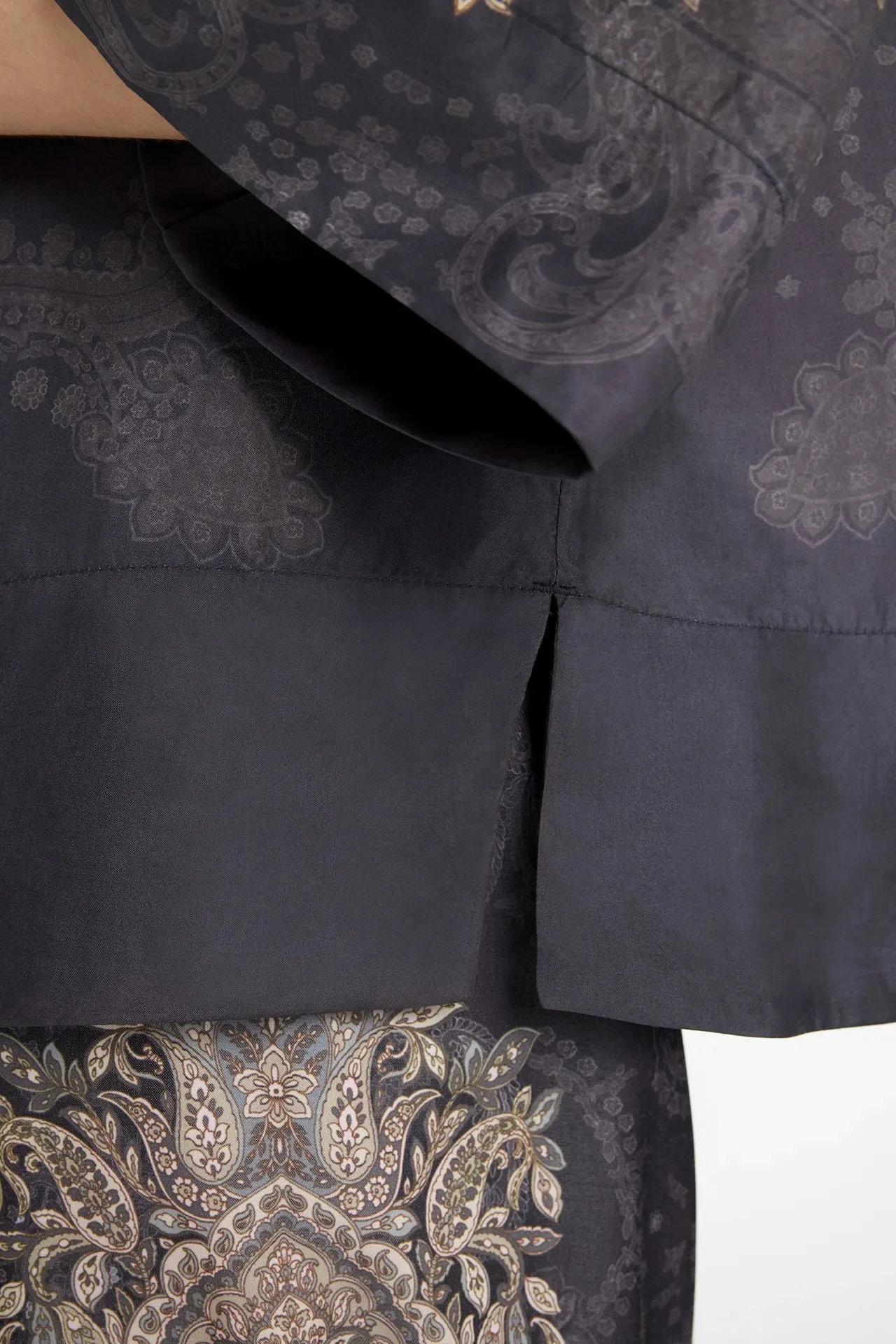 Gustav Neomi Grey Print Blouse