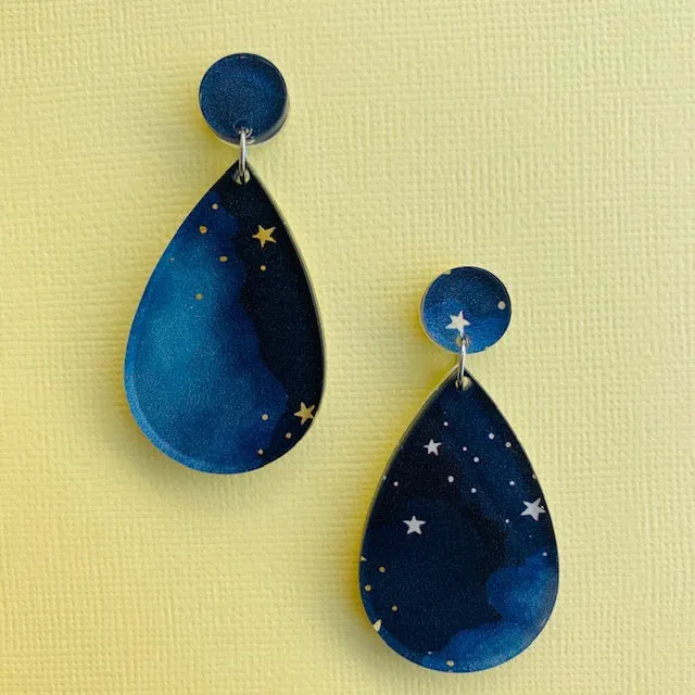 Harriet stars pattern - earrings