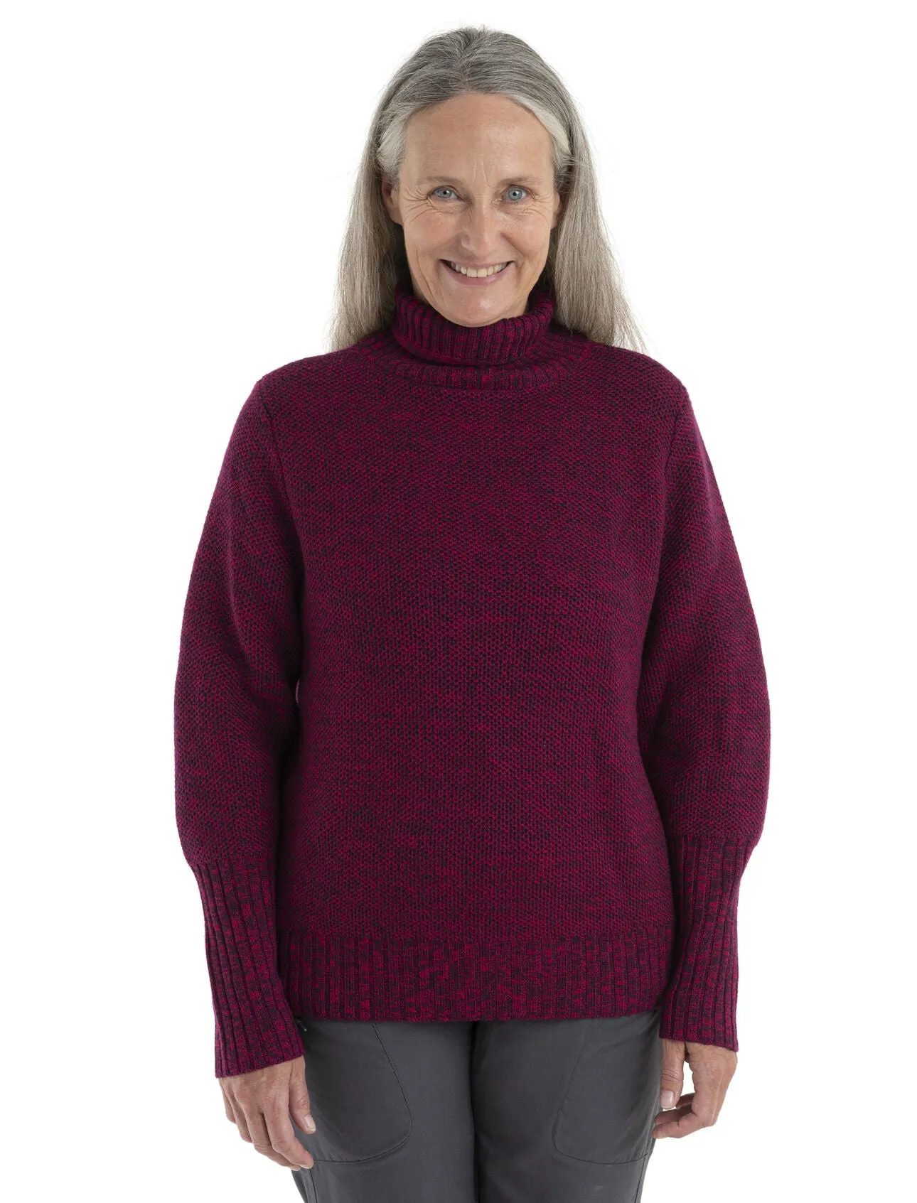 Icebreaker Seevista Funnel Neck Sweater (Women's)