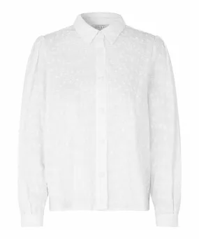 Inella Embroidered Button-Up Shirt