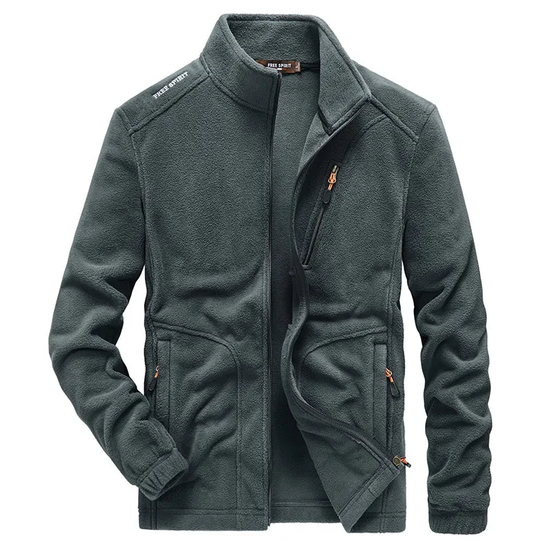 Men's Winter Outwear Thick Warm Fleece Jacket