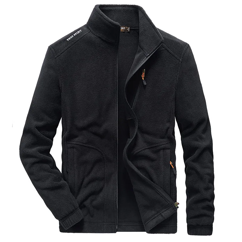 Men's Winter Outwear Thick Warm Fleece Jacket