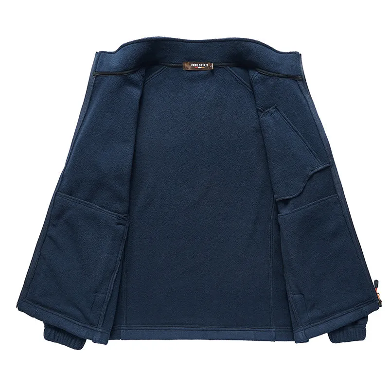 Men's Winter Outwear Thick Warm Fleece Jacket