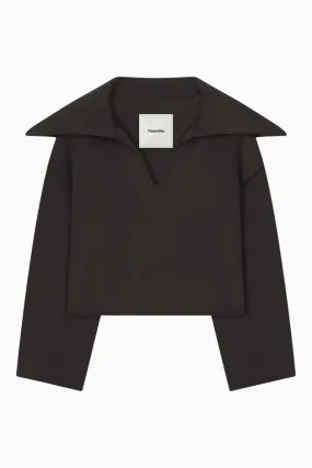 Nanushka Maxe Knit Top - Anthracite