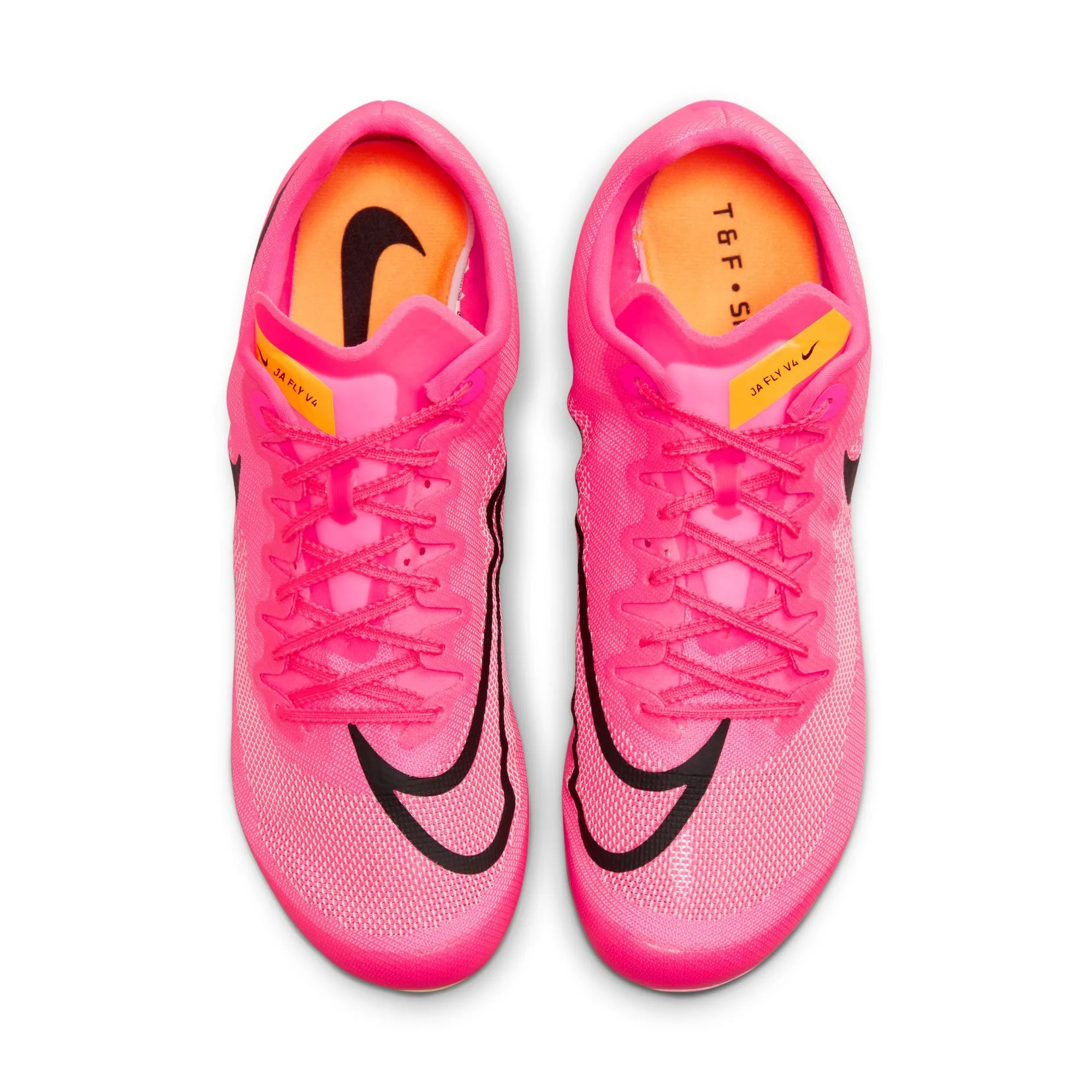 Nike Zoom Ja Fly 4 Running Spikes Hyper Pink / Black / Laser Orange