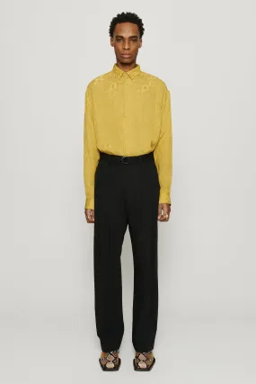 Omari Double Pleated Trousers