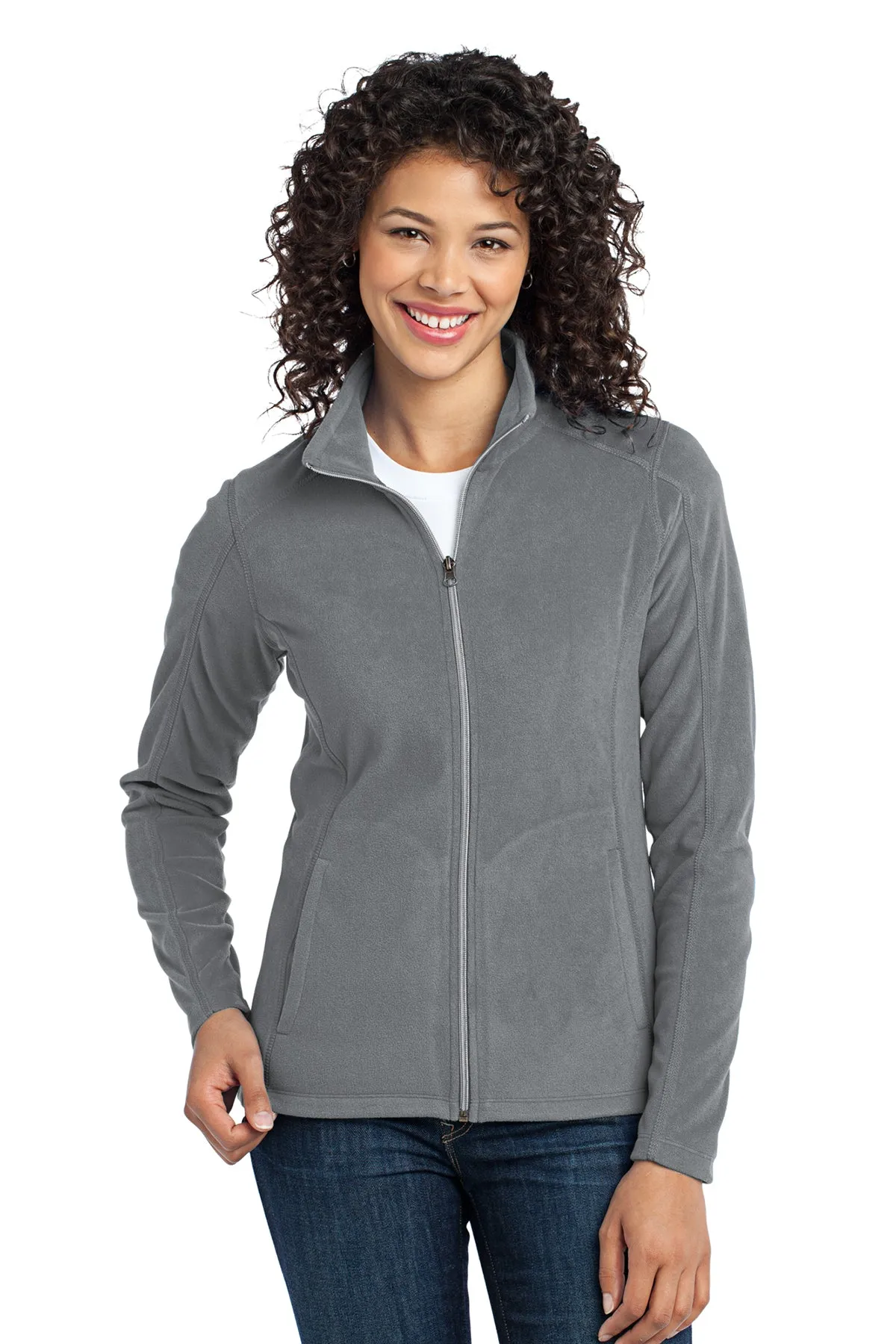 Port Authority® L223 Ladies Microfleece Full-Zip Jacket