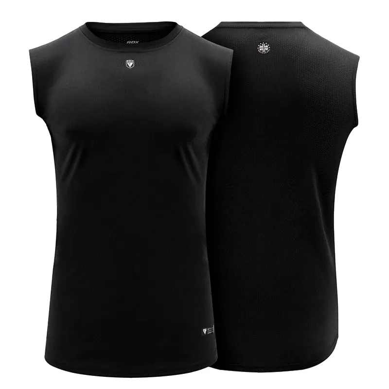 RDX T1 Black Sleeveless Top