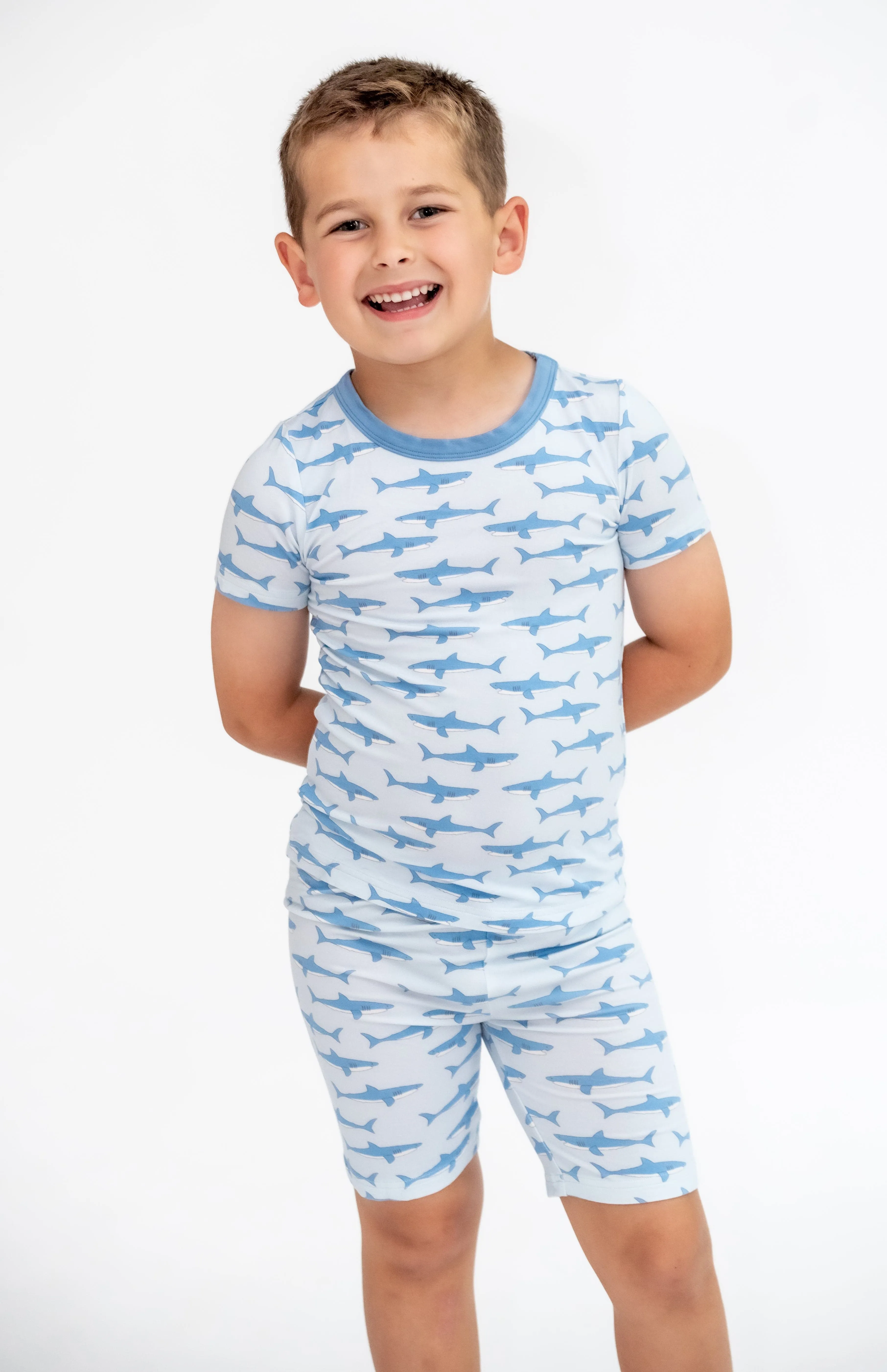 Spring Fever Flowers for Pooh - Bamboo Short Sleeve Short Lounge Set