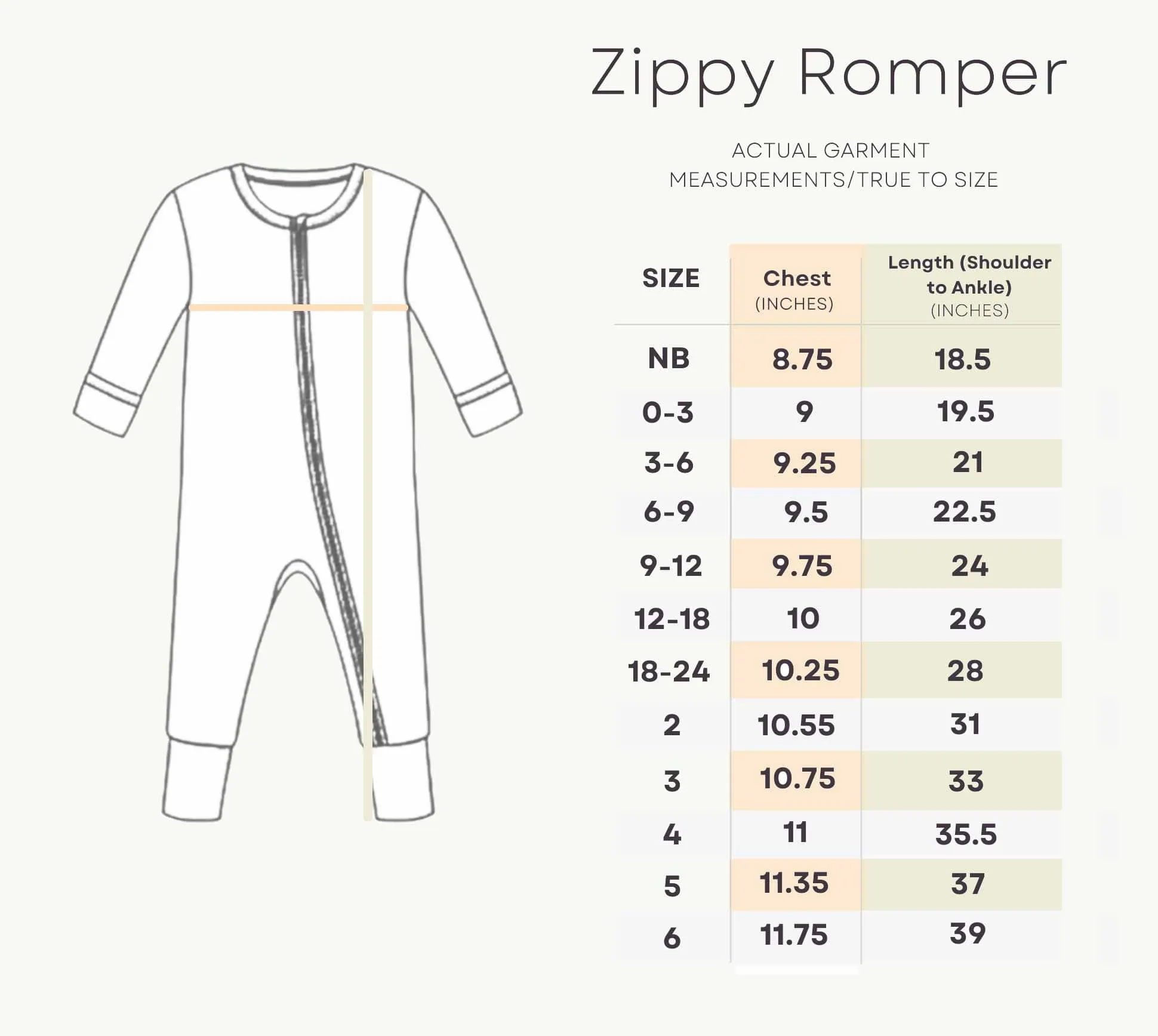 Spring Fever Flowers for Pooh - Bamboo Zippy Romper