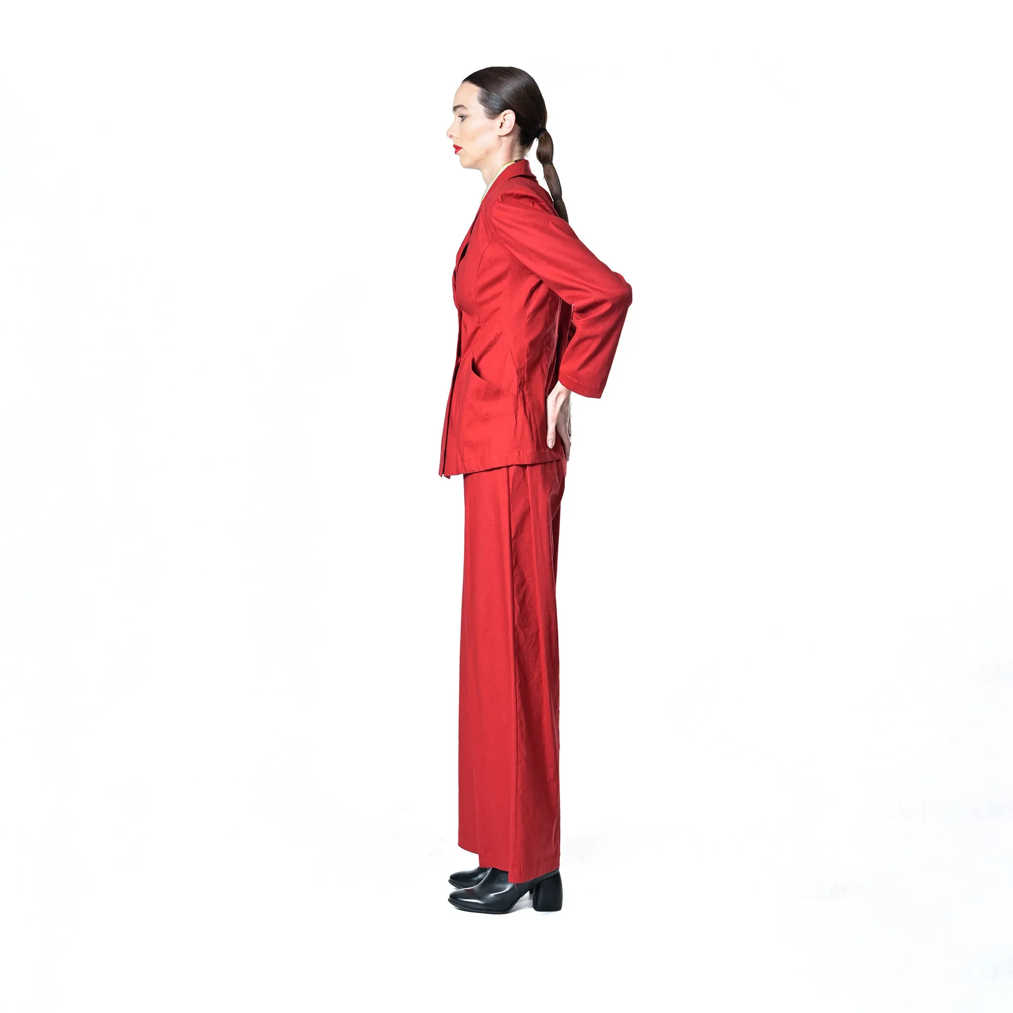 stretch linen yates jacket
