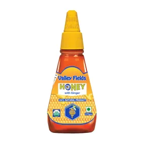 Valley Fields  Infused Honey - 375gm (Lemon/Ginger/Cinnamon/Black Pepper)