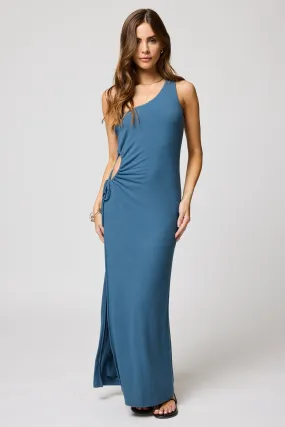 WIDE RIB EVERY CURVE MAXI DRESS