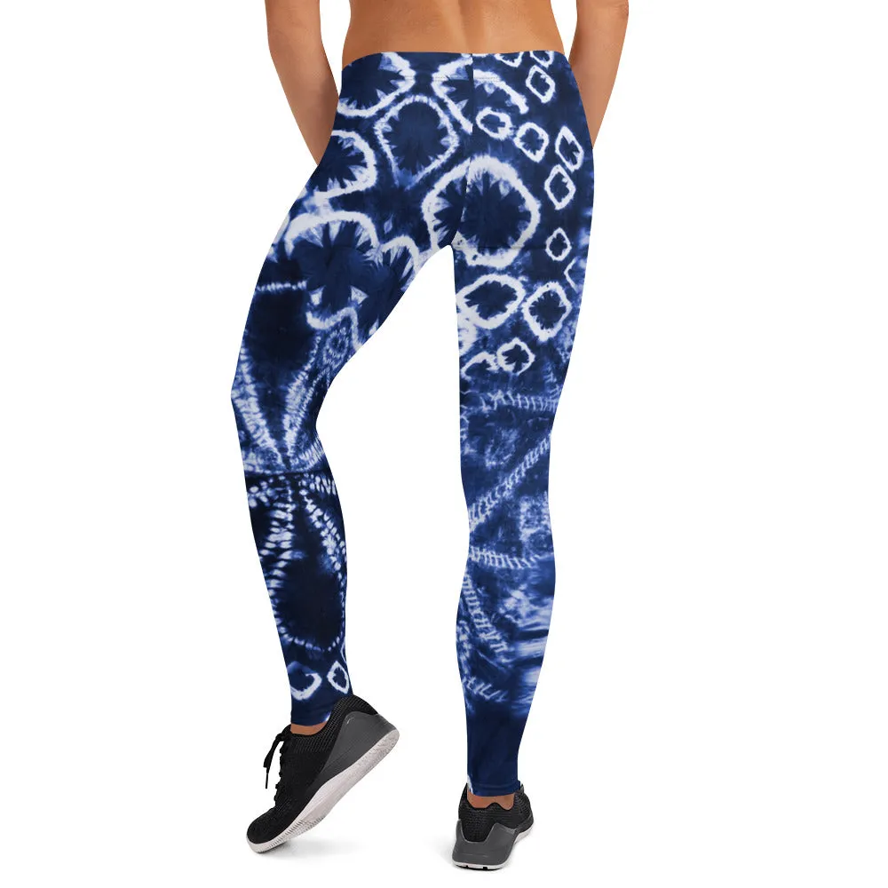 Women's Blue Escape Leggings