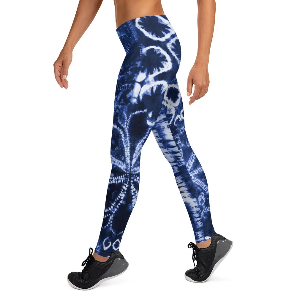 Women's Blue Escape Leggings